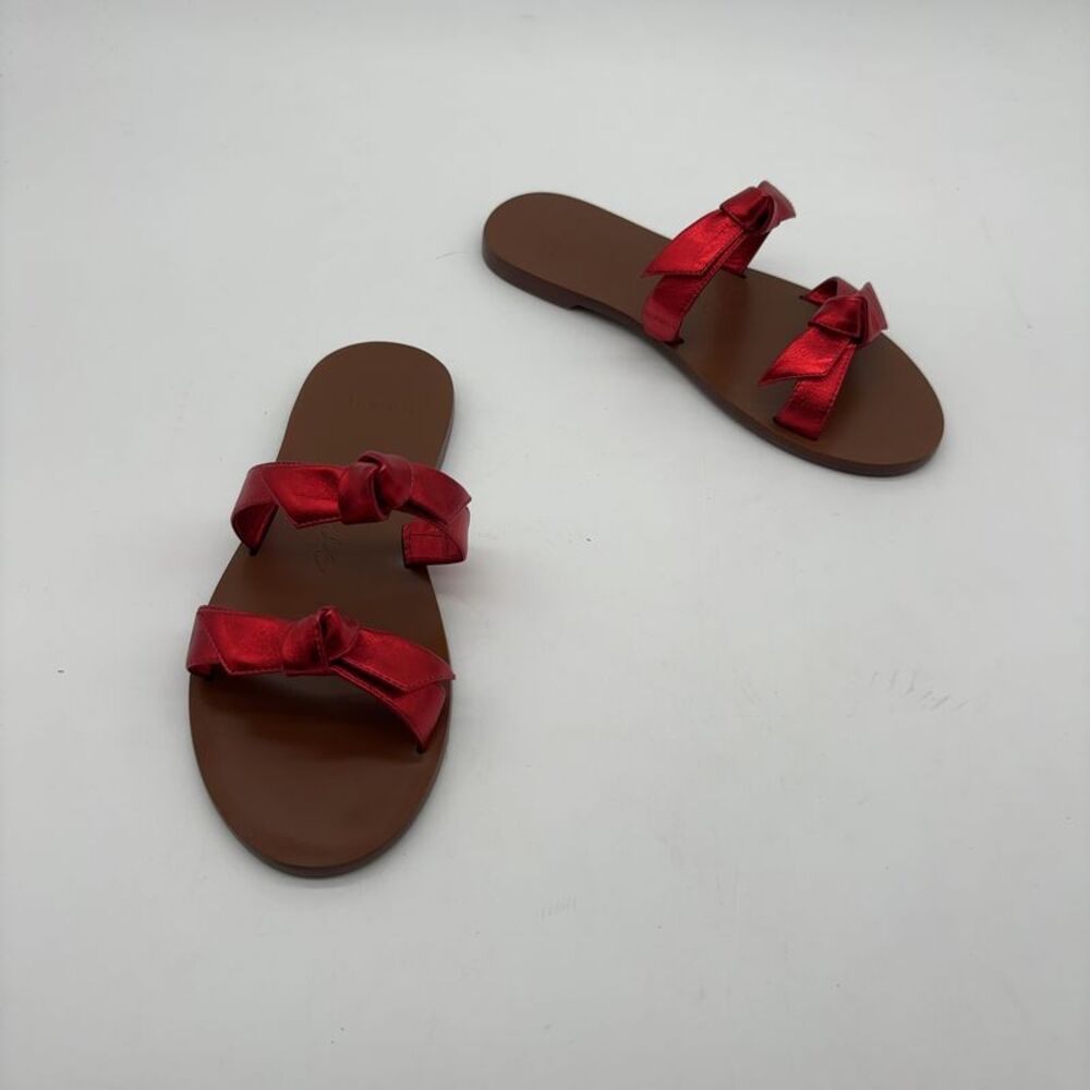 Alexandre Birman Clarita Holiday Season Leather Sandal